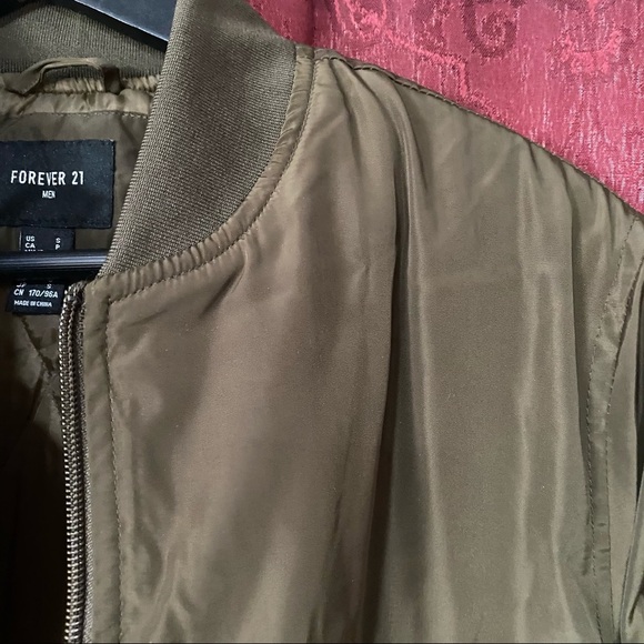 Forever 21 Olive Green Jacket - Picture 3 of 6